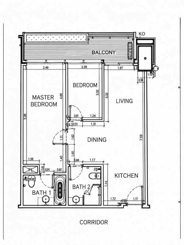 dijual apartemen apartemen the peak