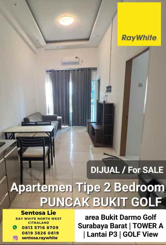 dijual apartemen jalan bukit darmo boulevard