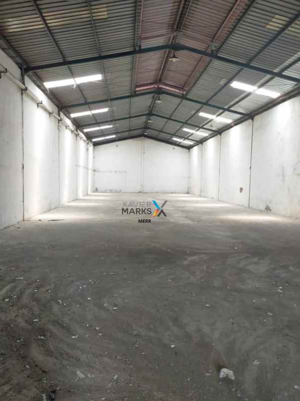 dijual cepat gudang margomulyo permai bebas banjir