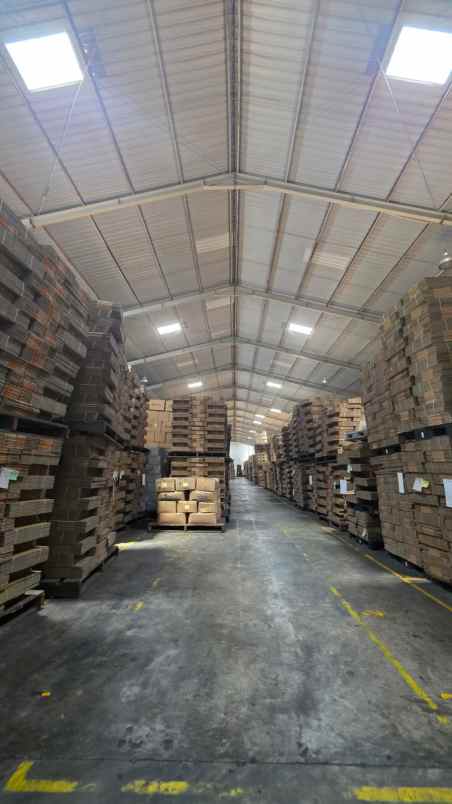 dijual gudang ex pabrik di tambak sawah sidoarjo