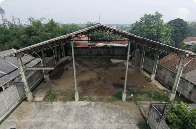 dijual gudang strategis di legok tangerang banten