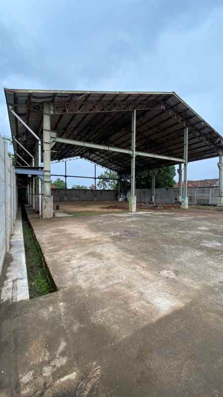 dijual gudang strategis di legok tangerang banten