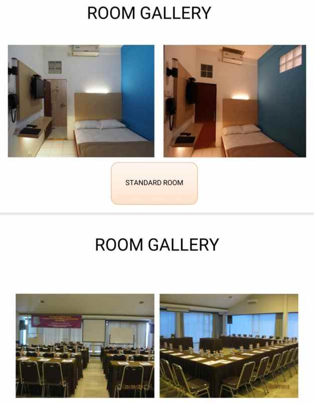 dijual hotel 3 langai lokasi bandung jawa barat