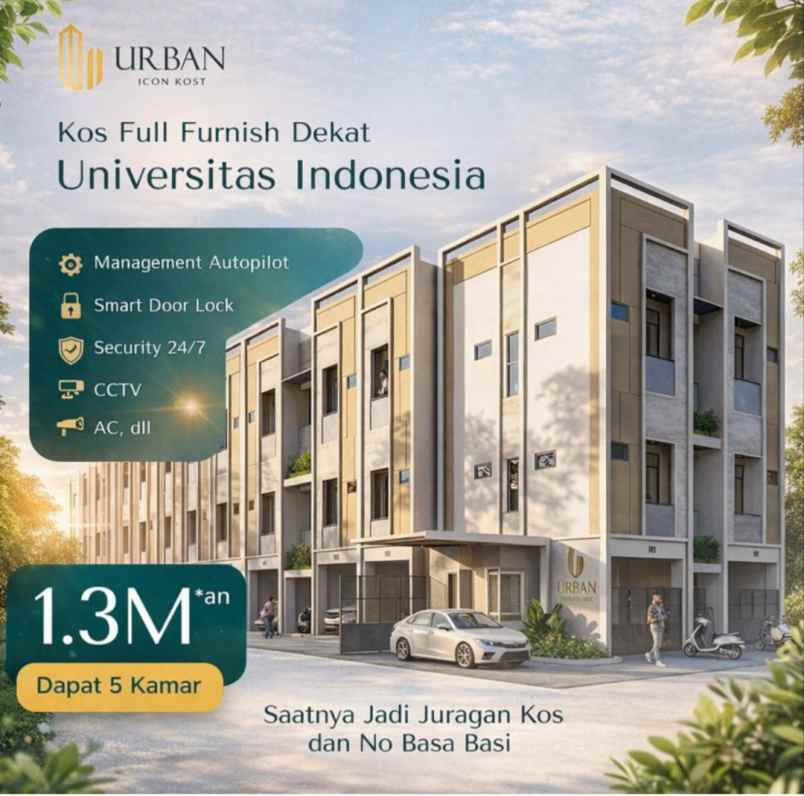 dijual kost beji depok jawa barat