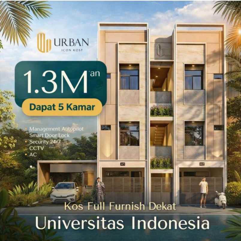 dijual kost beji depok jawa barat