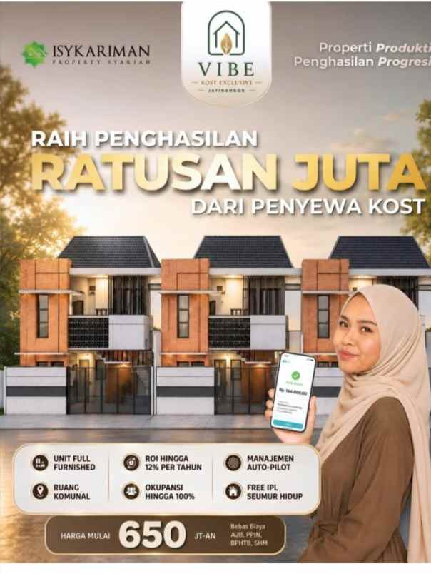 dijual kost jatinangor sumedang jawa barat