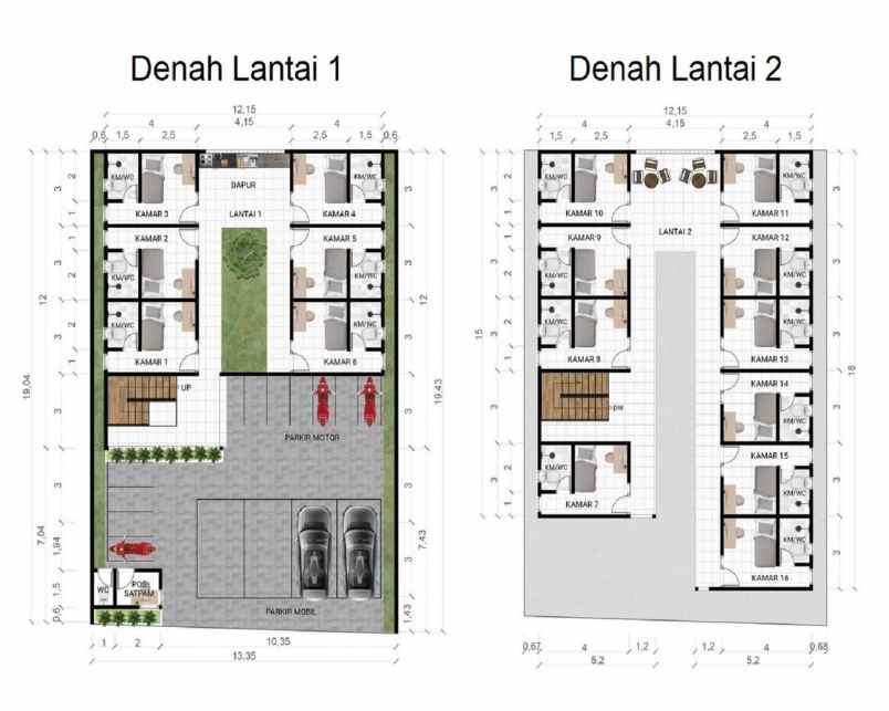 dijual kost jogja di jl pandanaran dekat pasar umbul