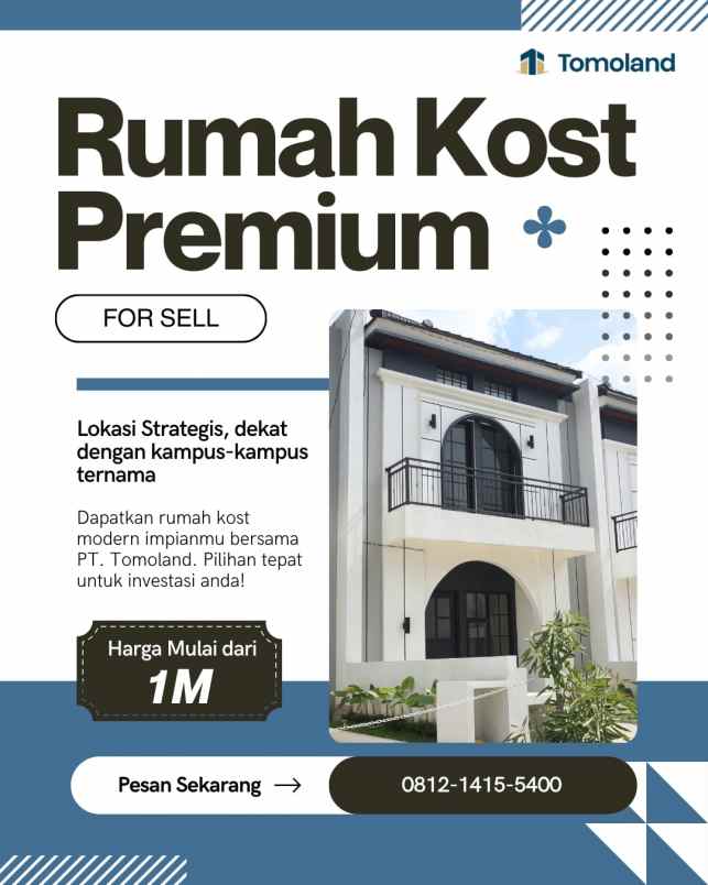 dijual kost merjosari