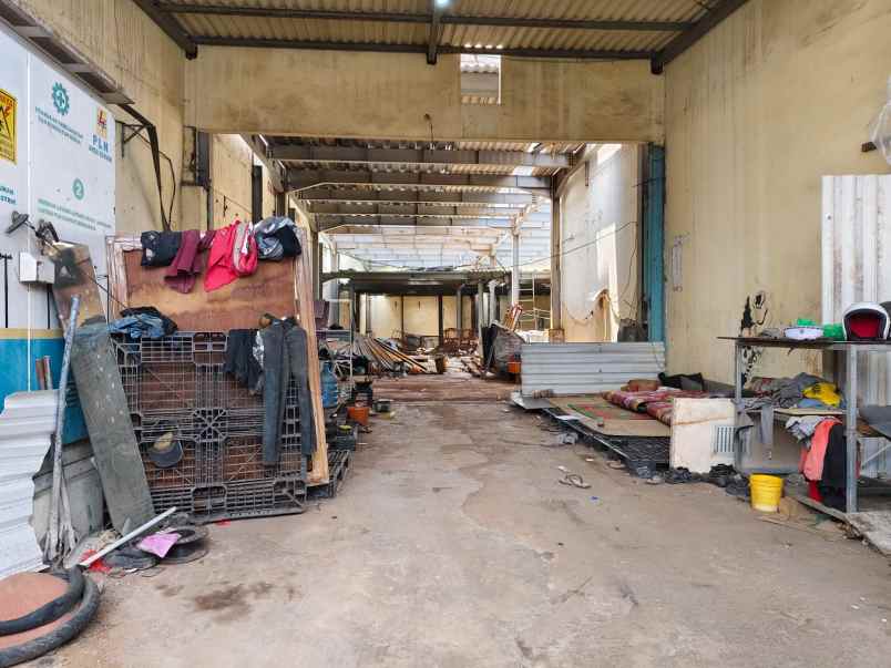dijual ruko gudang kantor jalan agus salim bekasi
