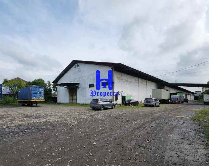dijual ruko gudang kantor jalan kl yos sudarso dekat