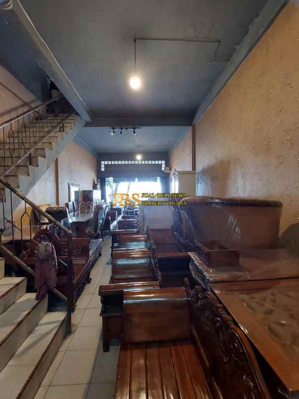 dijual ruko gudang kantor jalan lintas mandala by pass