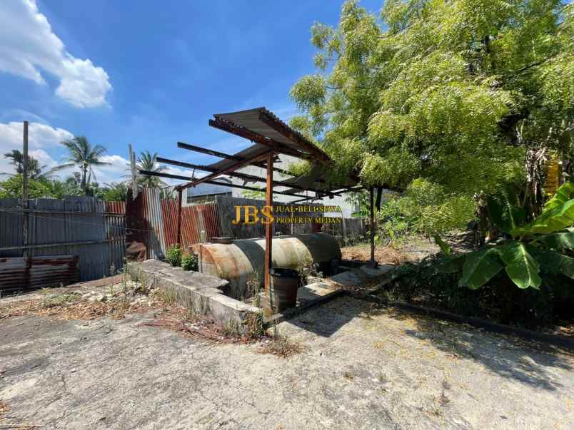 dijual ruko gudang kantor jalan paya bakung binjai