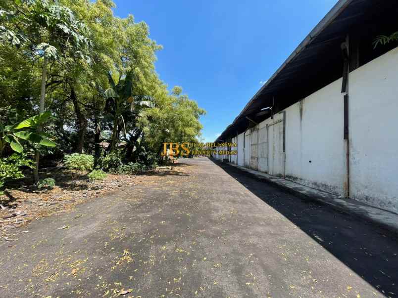 dijual ruko gudang kantor jalan paya bakung binjai