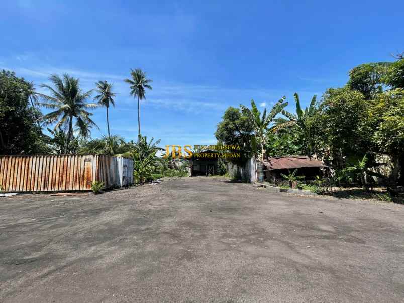 dijual ruko gudang kantor jalan paya bakung binjai