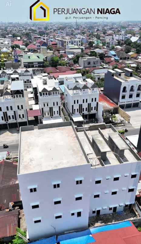 dijual ruko gudang kantor jalan perjuangan hm yamin