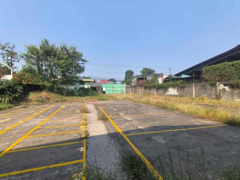 dijual ruko gudang kantor jalan raya setu bekasi