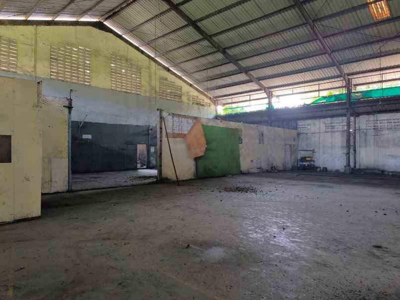 dijual ruko gudang kantor jalan raya setu bekasi
