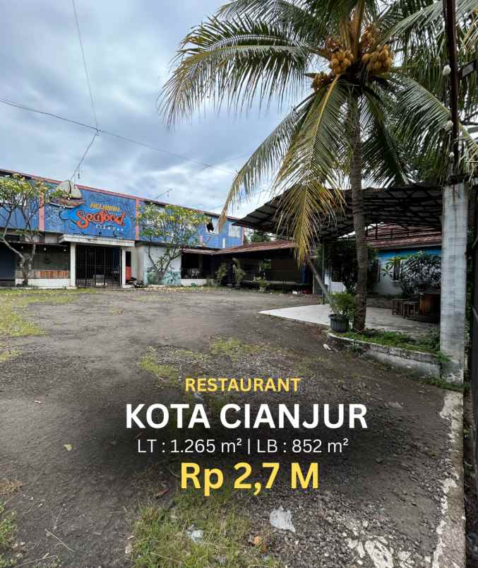 dijual ruko gudang kantor jl kh abdullah bin nuh rt