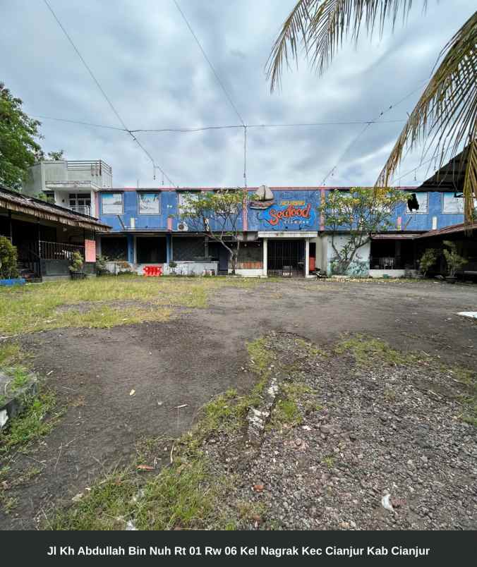 dijual ruko gudang kantor jl kh abdullah bin nuh rt