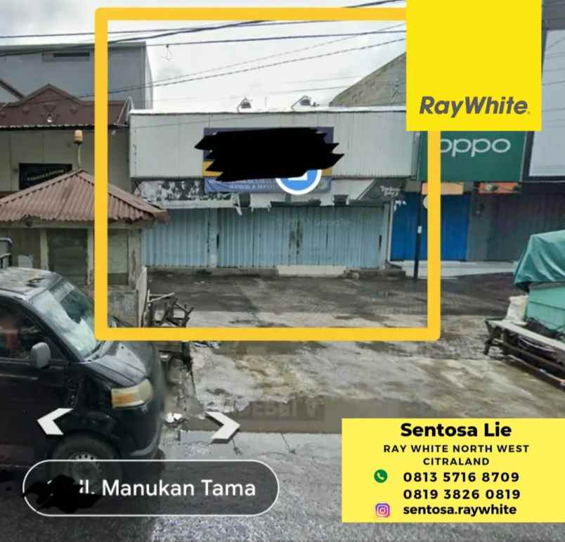 Dijual Ruko Jl Manukan Tama - Manukan Kulon - Tandes - Surabaya Barat