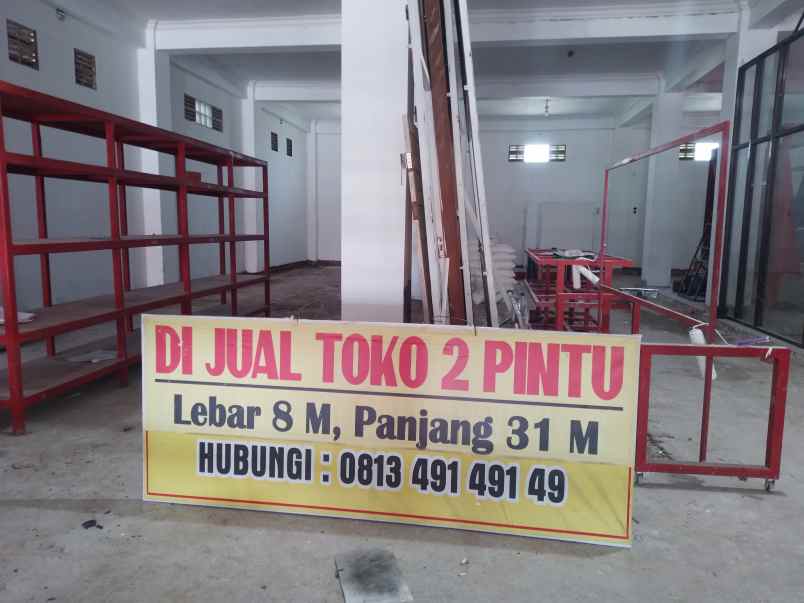 dijual ruko gudang kantor jl rajawali km 6
