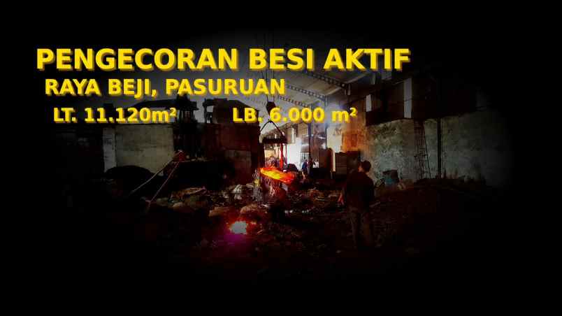 dijual ruko gudang kantor kec beji kab pasuruan