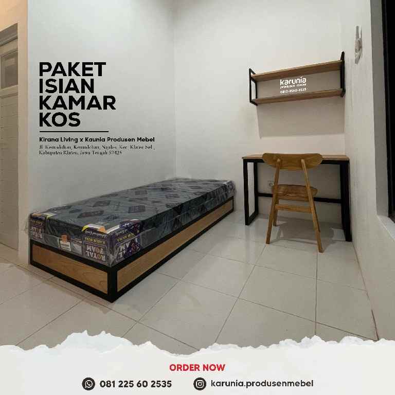 dijual ruko gudang kantor kemiri rt16 rw08 kradenan