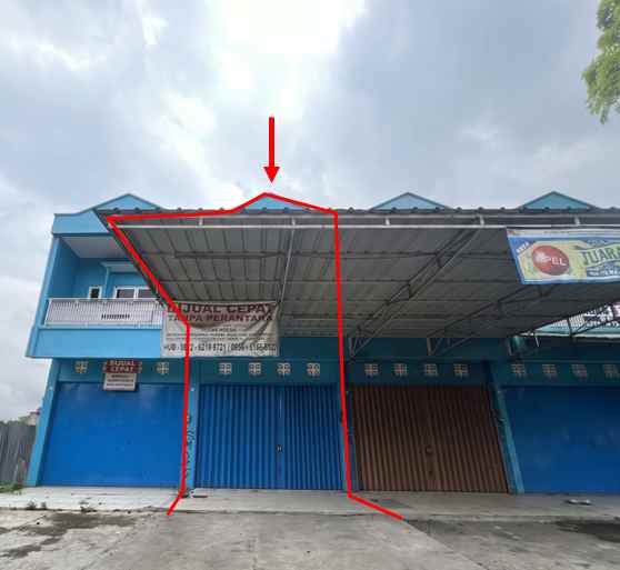 dijual ruko gudang kantor komplek ruko grand