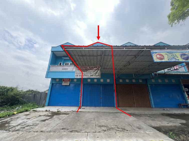 dijual ruko gudang kantor komplek ruko grand