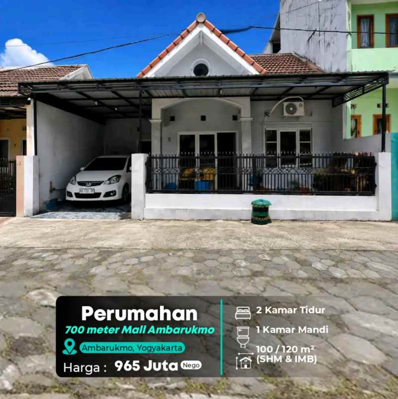 dijual rumah ambarukmo