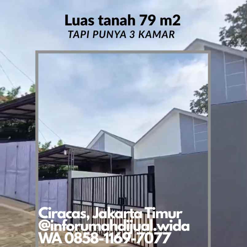 dijual rumah baru di jagakarsa jakarta selatan