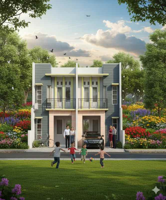 dijual rumah boulevard teluk naga