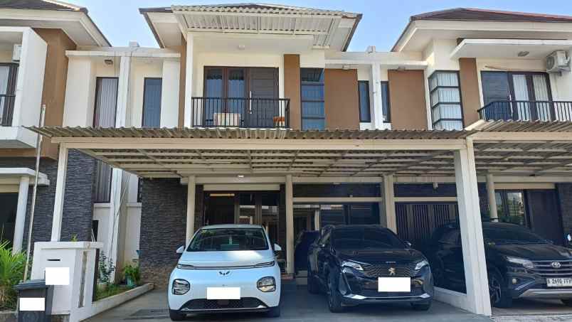 dijual rumah cluster asera one south