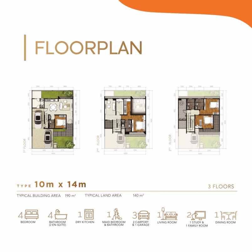 dijual rumah cluster maninjau asya jgc