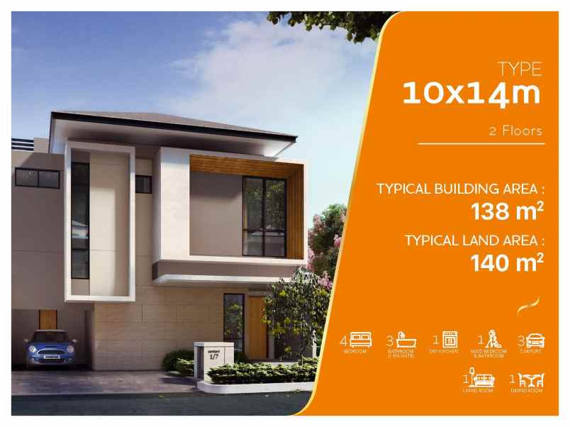 dijual rumah cluster maninjau asya jgc