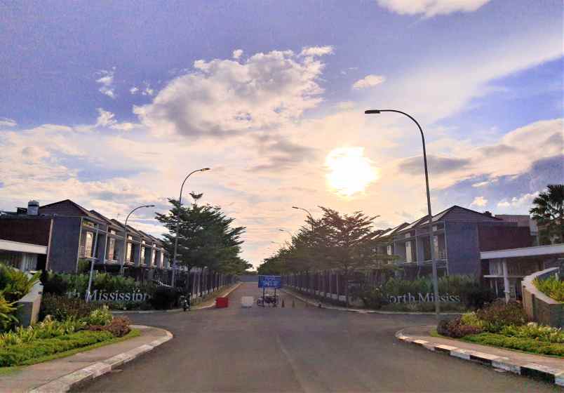 dijual rumah cluster mississippi jgc