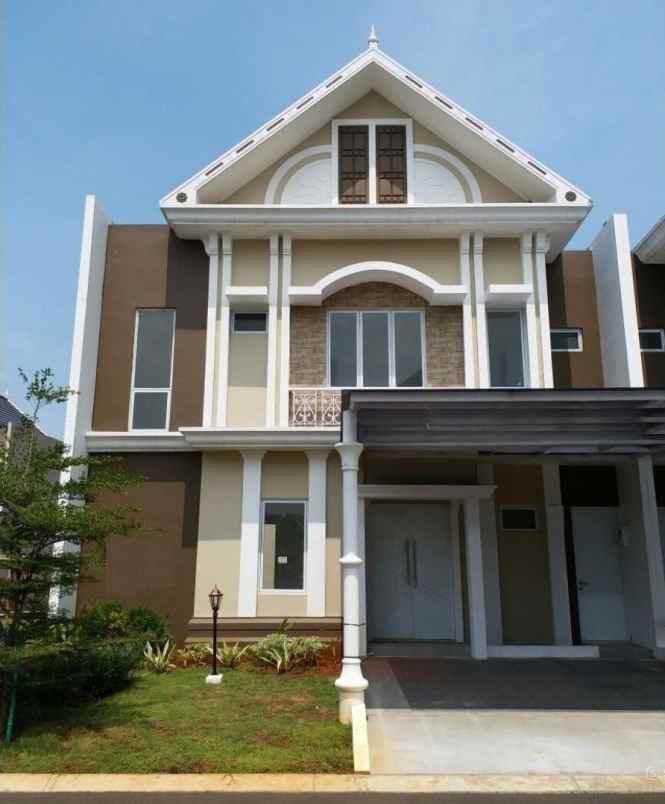 dijual rumah cluster thames jgc jakarta