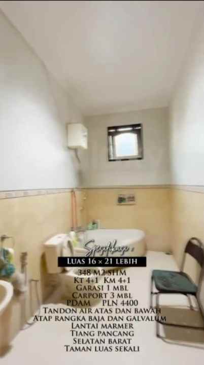 dijual rumah galaxy bumi permai