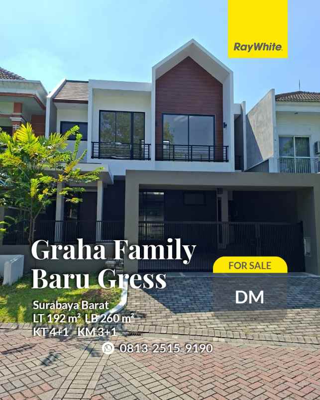 dijual rumah graha family