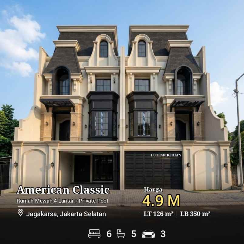 dijual rumah jagakarsa