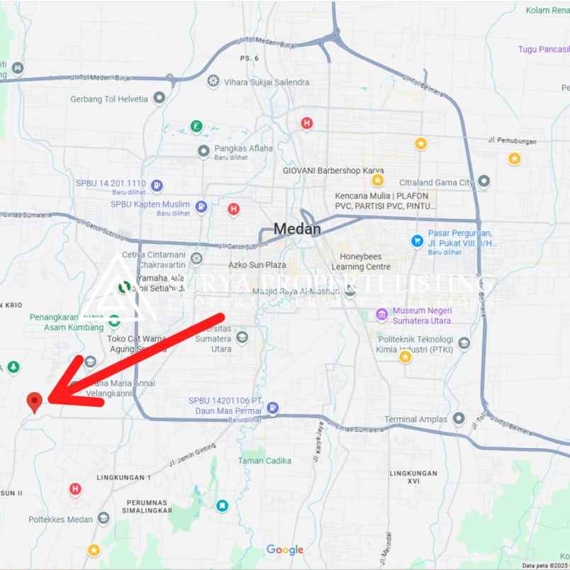 dijual rumah jalan flamboyan raya