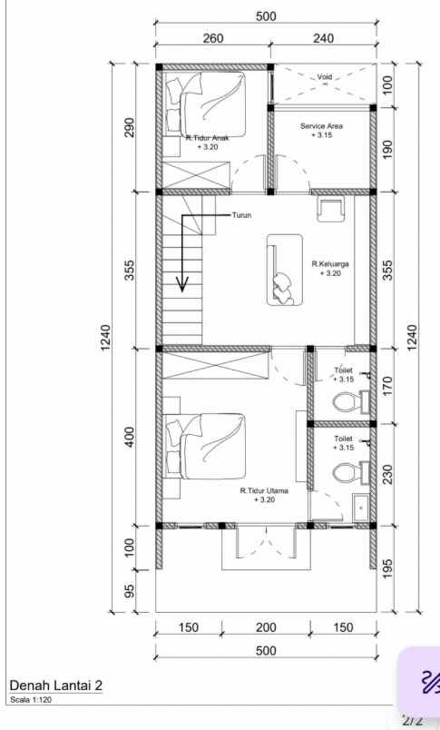 dijual rumah jalan kahfi 1 jagakarsa
