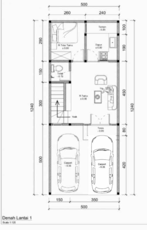 dijual rumah jalan kahfi 1 jagakarsa