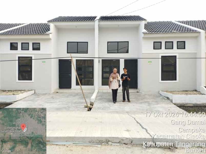dijual rumah jalan raya megu cisoka