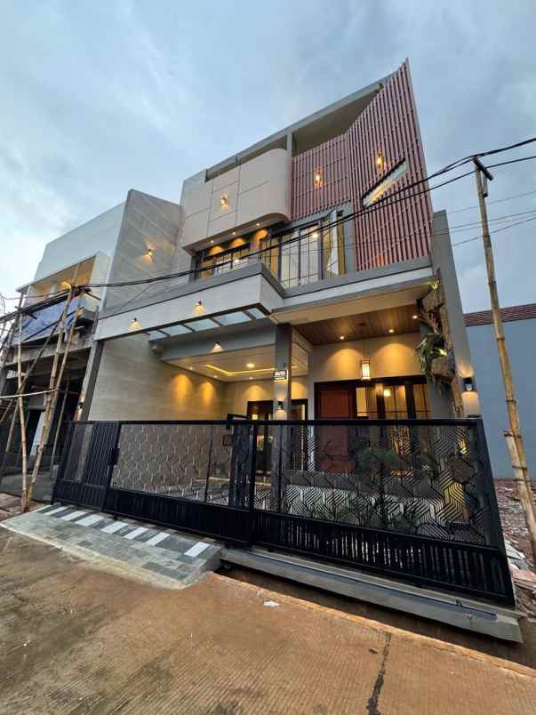 dijual rumah jalan raya pondok cabe