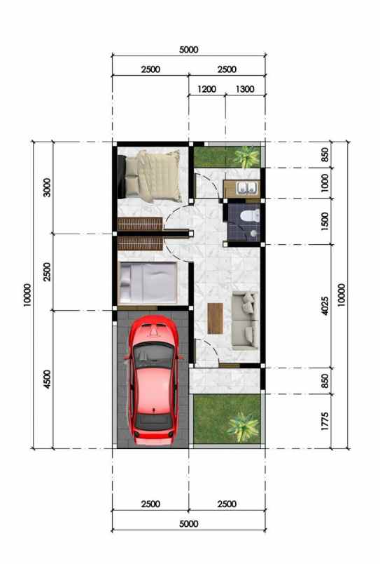 dijual rumah jl al barkah pasir putih