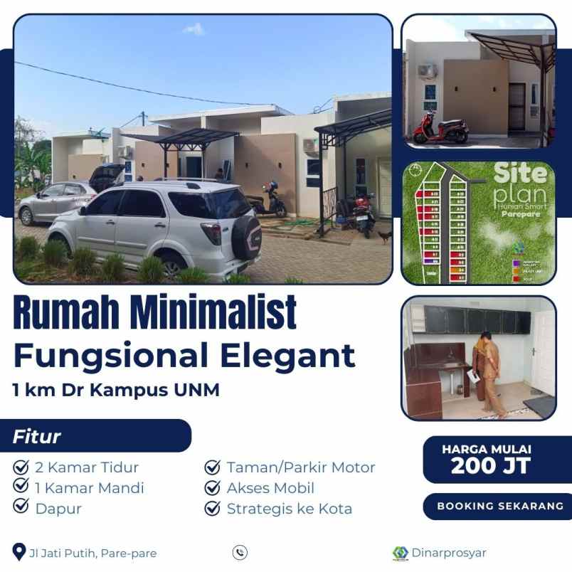 dijual rumah jl jati putih bumi harapan