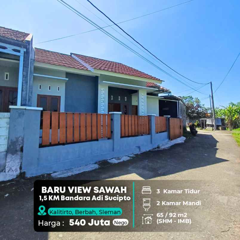 dijual rumah kalitirto