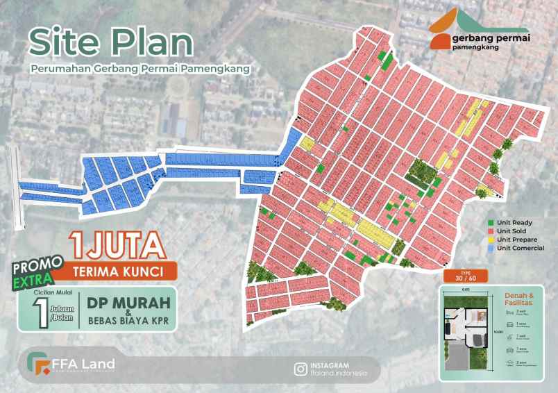 dijual rumah kesambi