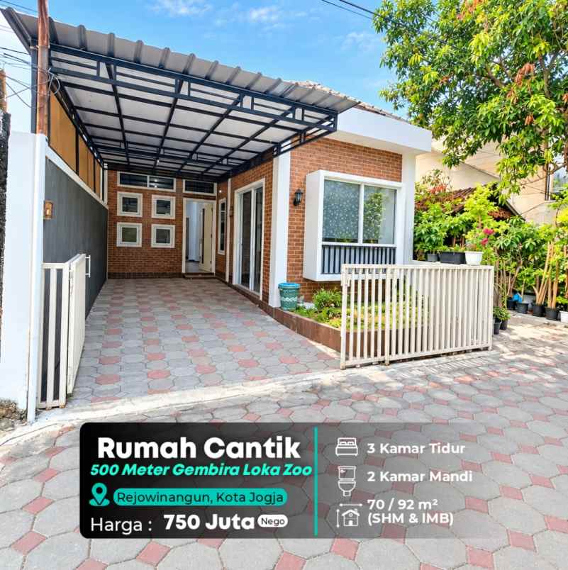 dijual rumah kota jogja